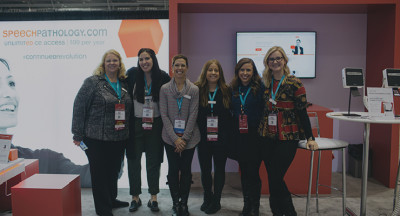 continued team members attended the 2018 American Speech-Language-Hearing Association (ASHA) Convention in Boston.