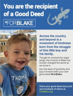 Good Deeds for Blake 