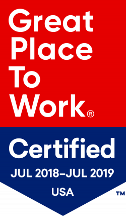 Certified Great Place to Work Badge